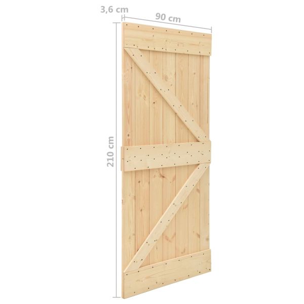 Преплъзваща се врата 2 pcs Естествено и черно
