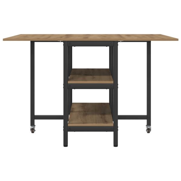 Маса за хранене 122 x 80 x 76,5 см Инженерна дървесина