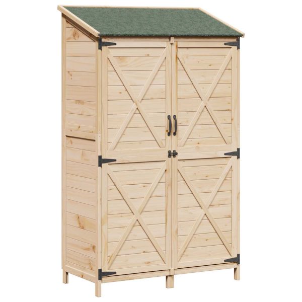 Градина постройка Натурално 106 x 56 x 176,5 см