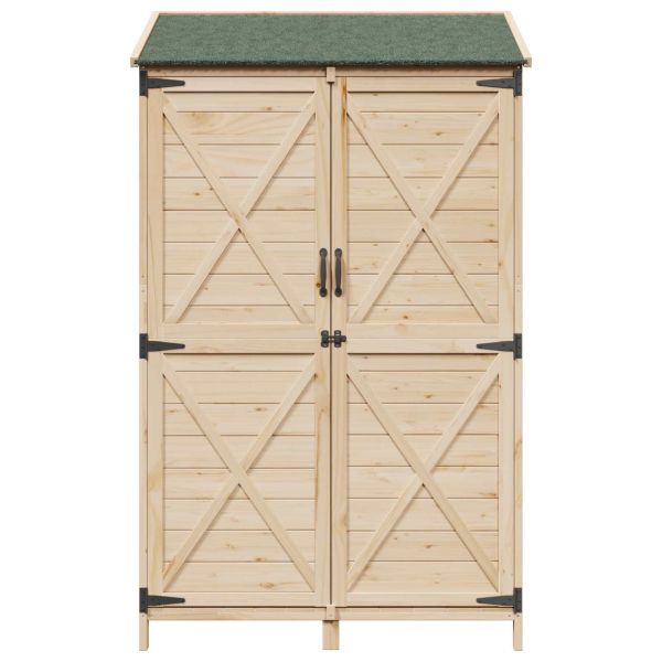 Градина постройка Натурално 106 x 56 x 176,5 см