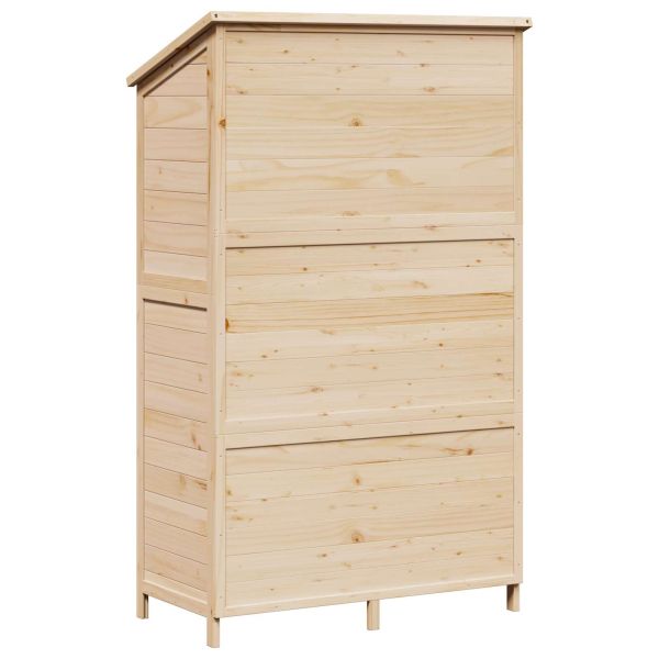 Градина постройка Натурално 106 x 56 x 176,5 см