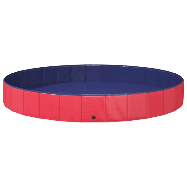 Кучешки Басейн Червено Ø300 x 38 см Дебел PVC