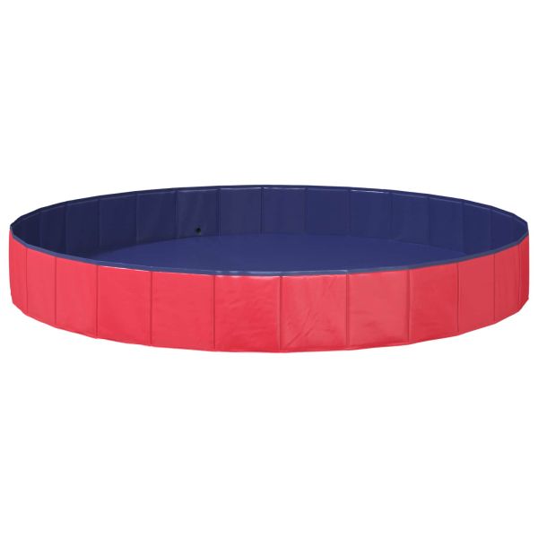 Кучешки Басейн Червено Ø300 x 38 см Дебел PVC