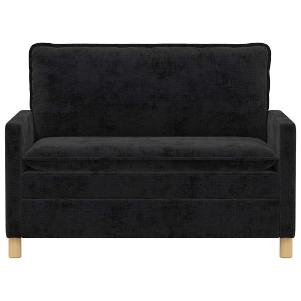Диван Черно 126 x 81 x 87,5 см Полиестер