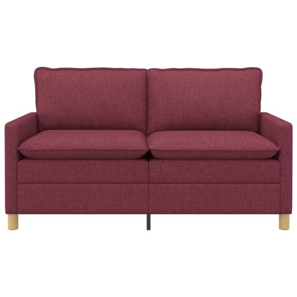 Диван Виненочервен 156 x 81 x 87,5 см Текстил
