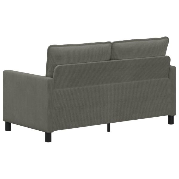 Диван Светлосиво 156 x 81 x 87,5 см Текстил