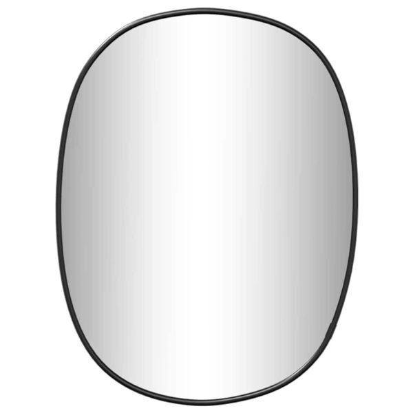 Стенно огледало черно 30x25 см