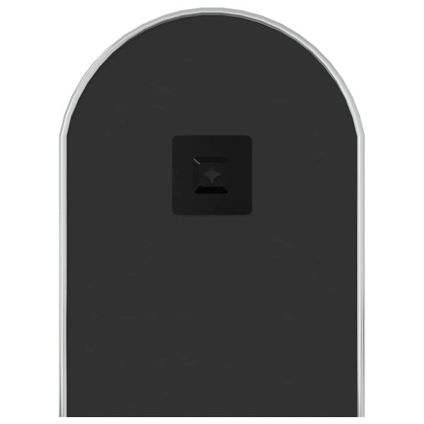 Стенно огледало сребро 60x25 см овално