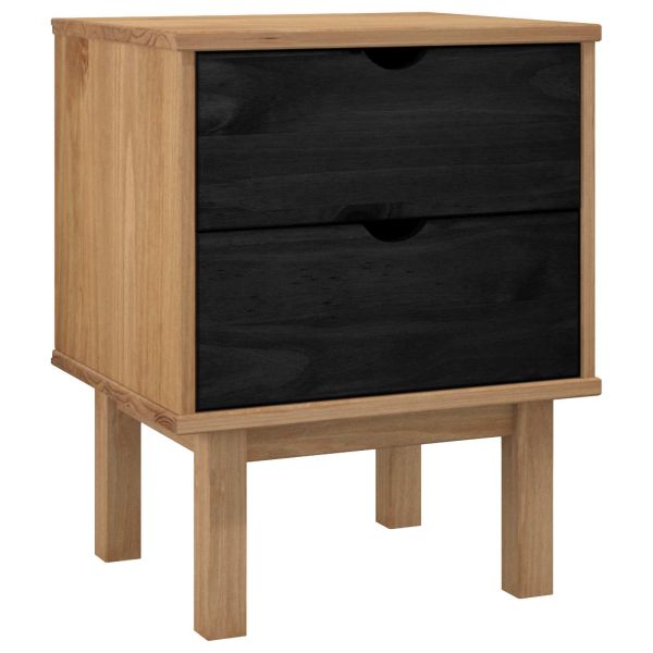 Нощно шкафче OTTA Черно 45 x 39 x 57 см