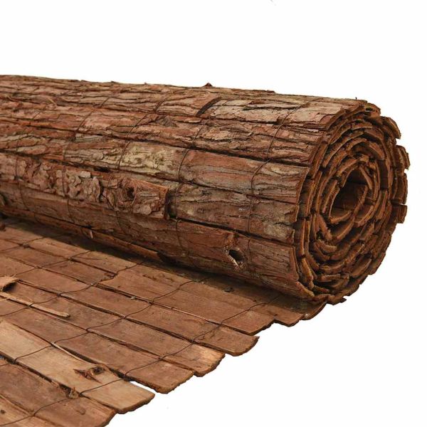 Ограда от кора Кафяво 600 x 150 cm Бор