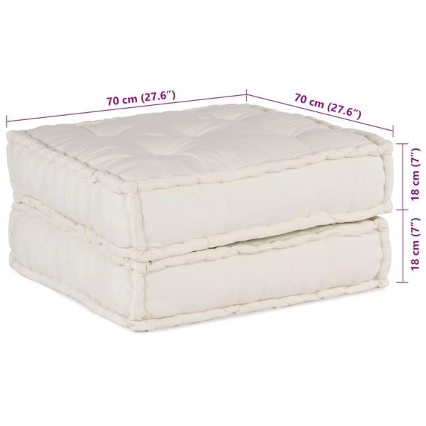 Модулен диван крем 70x70x36 плат