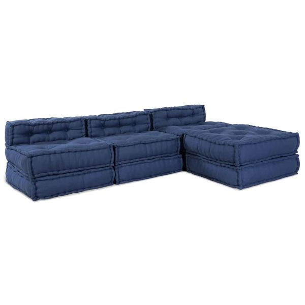 Модулен диван 4 pcs Индийски Текстил