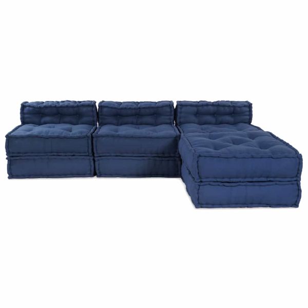 Модулен диван 4 pcs Индийски Текстил