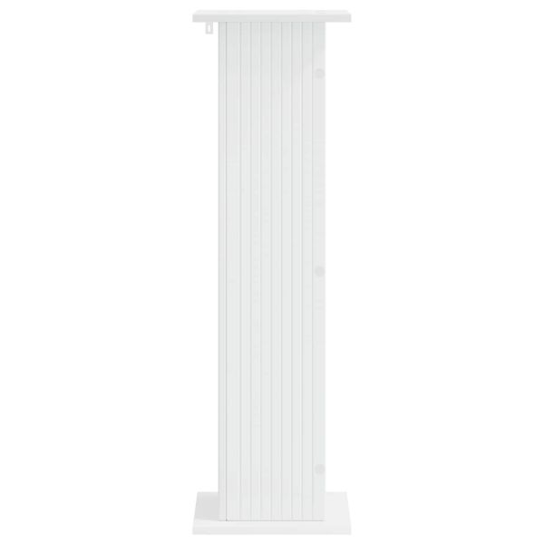 Стойка за растения Бяло 30,5 x 30 x 100,5 см