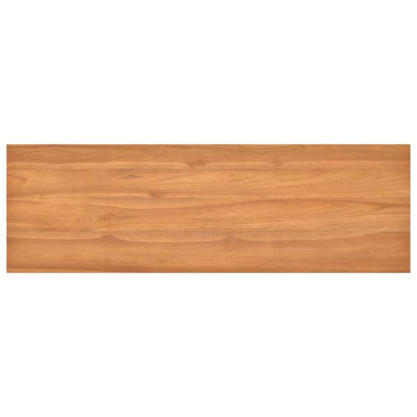 Бюро, 120x45x75 см, тиково дърво масив