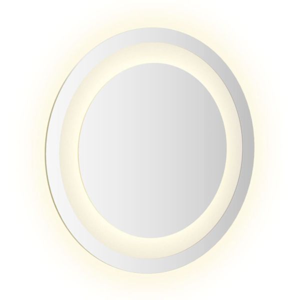 LED огледало за баня 30 см кръгло
