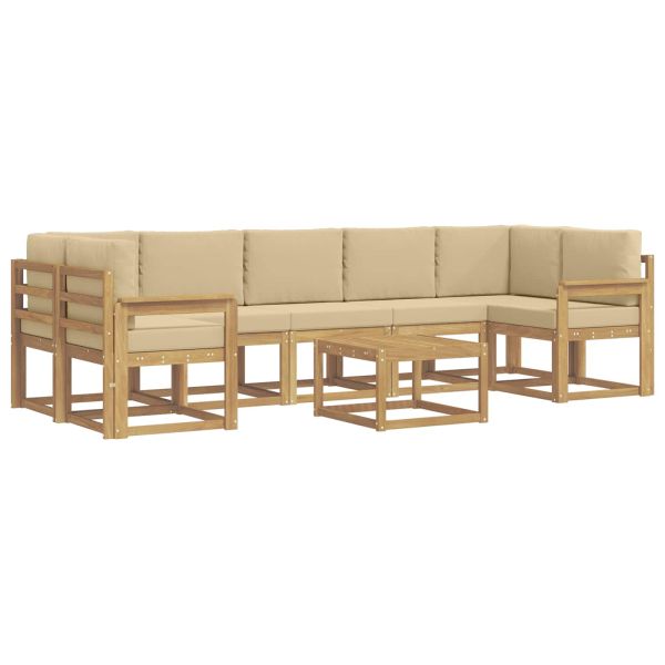 Комплект дивани за открито 6 pcs