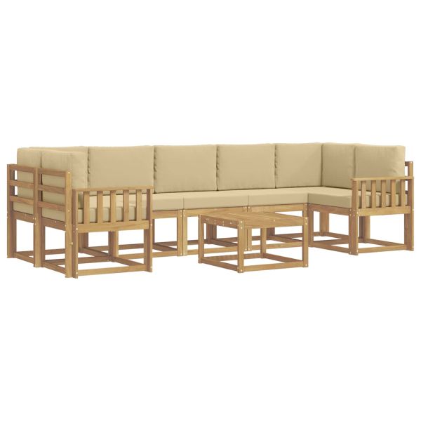 Комплект дивани за открито 6 pcs