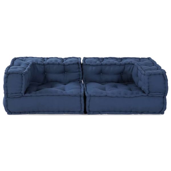 Модулен диван 3 pcs Индийски 140 x 70 x 36 см Текстил