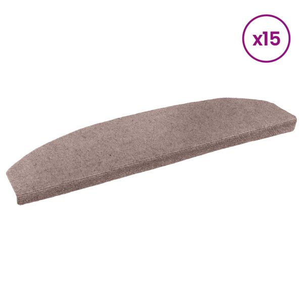 Самозалепващи стъпаловидни постелки 15 бр. 80 x 24,5 x 3,5 см