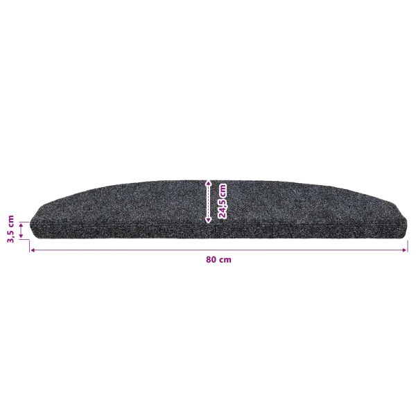 Самозалепващи стъпаловидни постелки 15 бр. 80 x 24,5 x 3,5 см