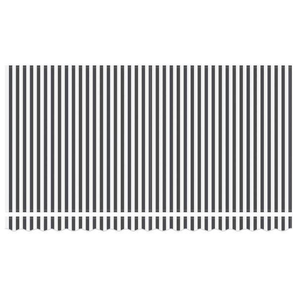Сгъваем навес Антрацит 400 x 200 cm текстил