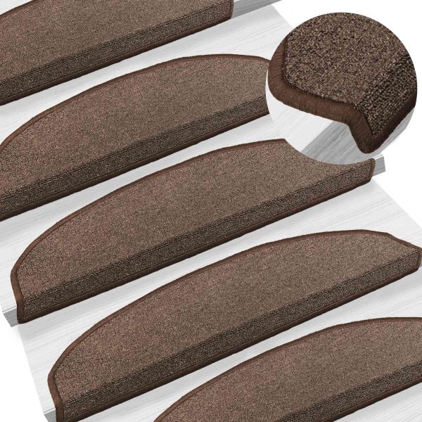 Самозалепващи стъпаловидни постелки 15 бр. 80 x 24,5 x 3,5 см