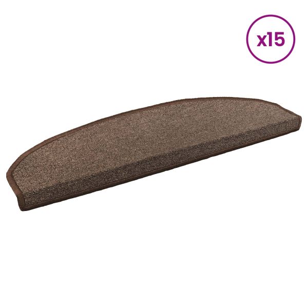 Самозалепващи стъпаловидни постелки 15 бр. 80 x 24,5 x 3,5 см