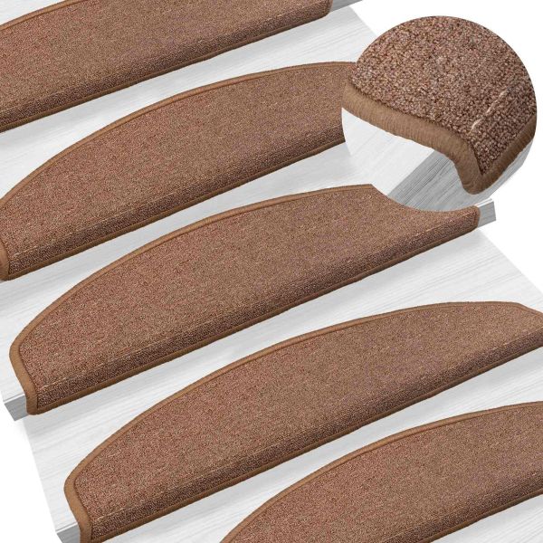 Самозалепващи стъпаловидни постелки 15 бр. 80 x 24,5 x 3,5 см