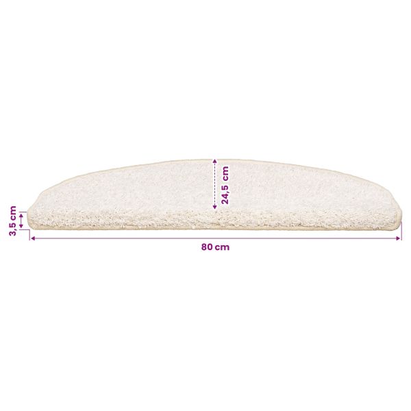 Самозалепващи стъпаловидни постелки 15 бр. 80 x 24,5 x 3,5 см