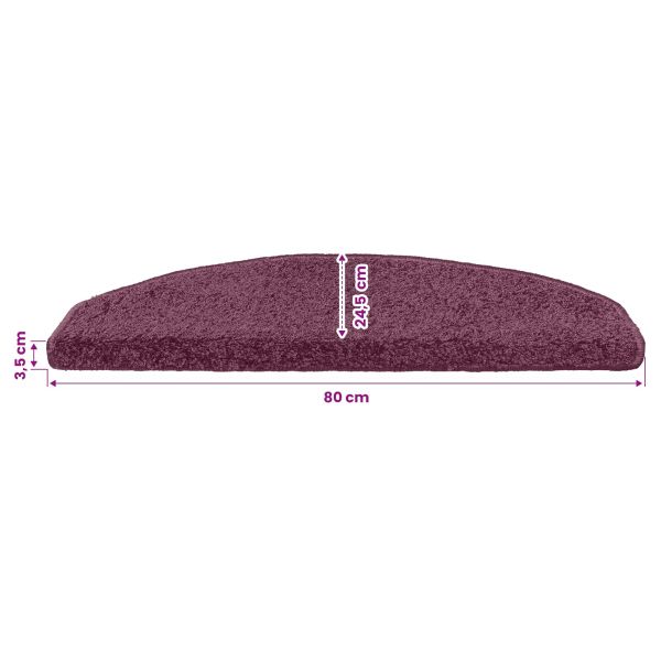 Самозалепващи стъпаловидни постелки 15 бр. 80 x 24,5 x 3,5 см