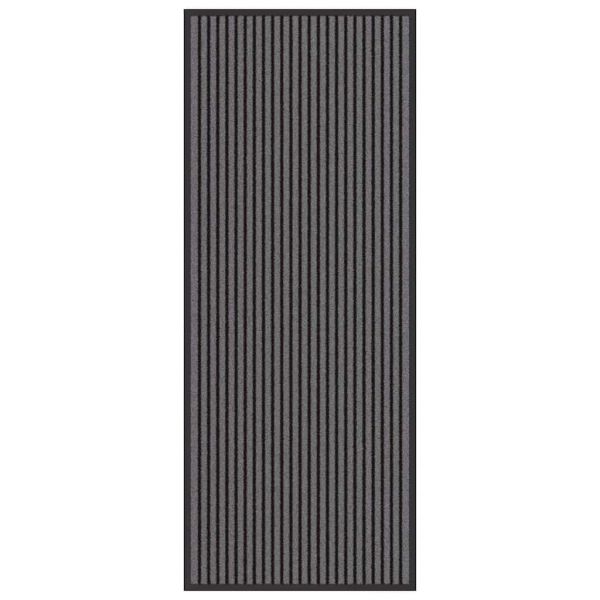 Мат за врата Черно 60 x 150 cm Полипропилен