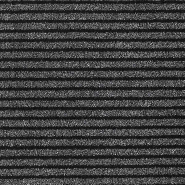 Мат за врата Черно 60 x 150 cm Полипропилен
