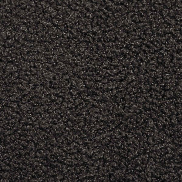 Пуф за крака Черно 55 x 35 x 41 см Букле