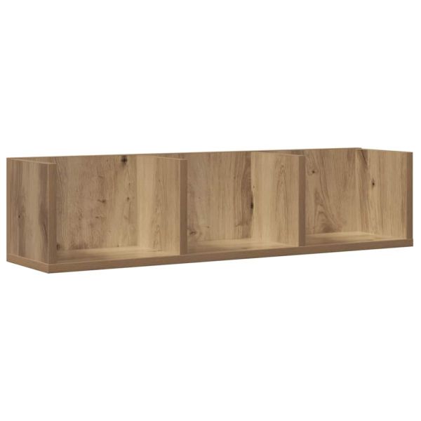 Стенен рафт за компактдискове Artisan Oak 75x18x18 cm