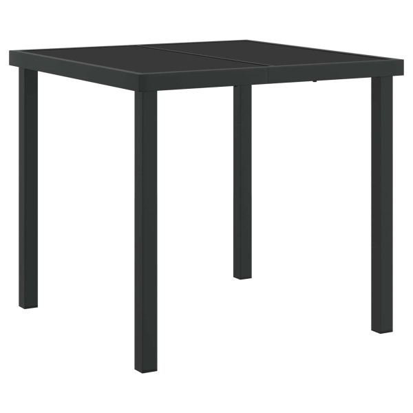 Комплект за хранене в градината 5 pcs Антрацит