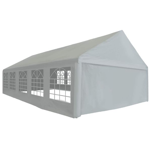 Тент без рамка Сив 10 x 5 m ПЕ