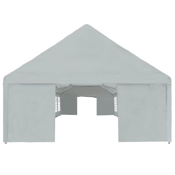 Тент без рамка Сив 10 x 5 m ПЕ