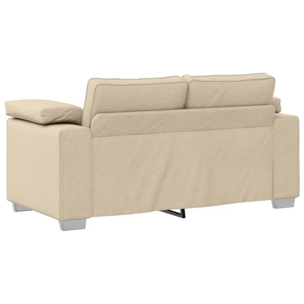 Диван 2 pcs Крем 219 x 80 x 82 см текстил