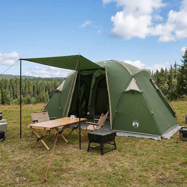 Тунелна палатка Зелено 520 x 260 x 175 см