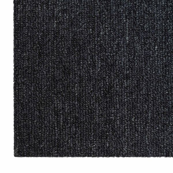 Килимна плочка Тъмносиво 50 x 50 cm 36 бр. ПП и Битум