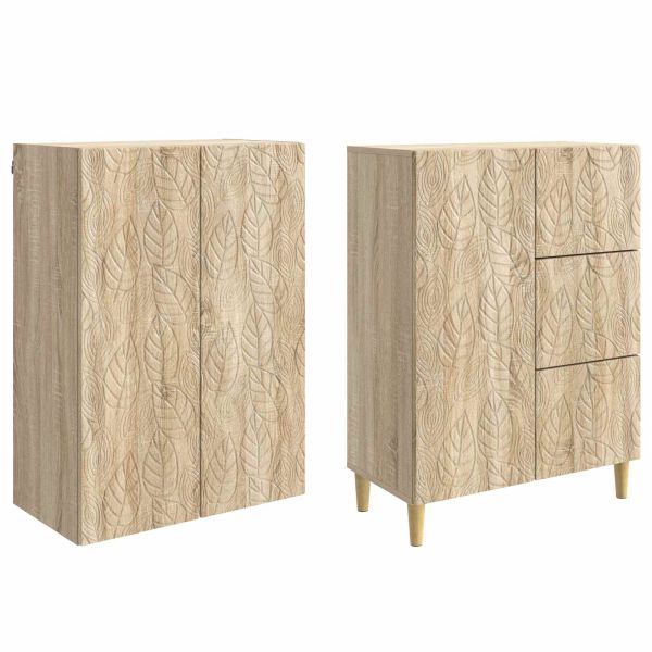 2 pcs Дъб сонома