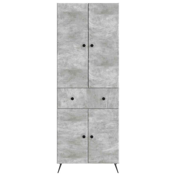 2 pcs Бетонно сиво
