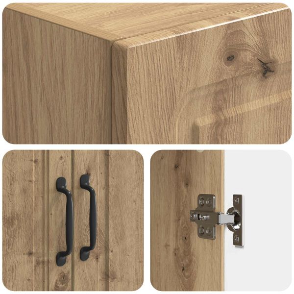 Комплект шкафове 2 pcs Инженерна дървесина