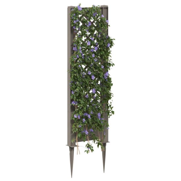 Решетка с spike Сиво 43 x 6 x 165 см ПП