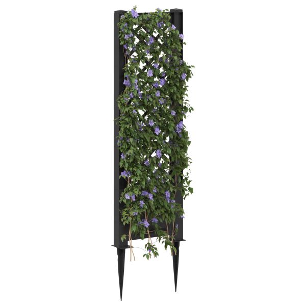 Решетка с spike Антрацит 43 x 6 x 165 см ПП