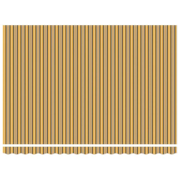 Прибираща се тента Многоцветен 450 × 350 cm