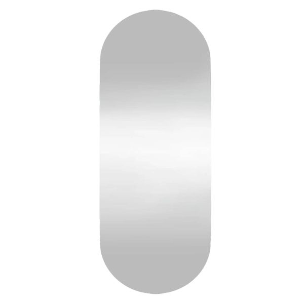 Стенно огледало 20x50 см стъкло овално