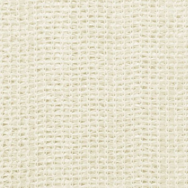 Балконски параван, кремав, 75x500 см, HDPE