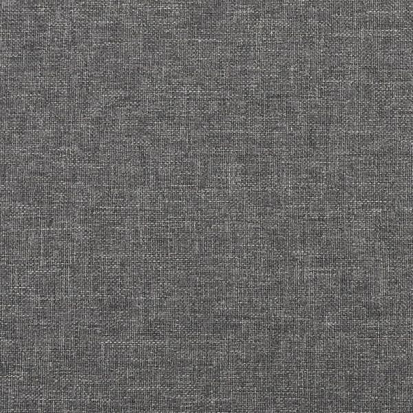 Табуретка, светлосива, 45x29,5x35 см, текстил